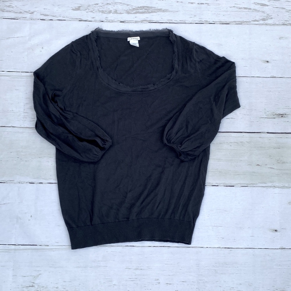 Club Monaco 3/4 sleeve sweater